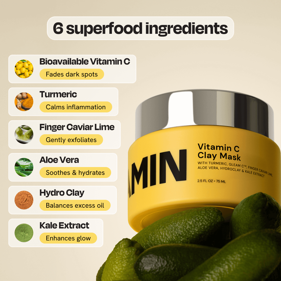 Turmeric & Vitamin C Clay Mask